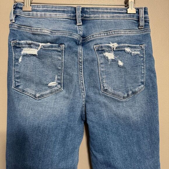 Vervet skinny distressed stretchy jean size 28 - Picture 6 of 7